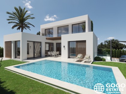 Modern Detached Villas in Alfaz del Pi with Sea Views