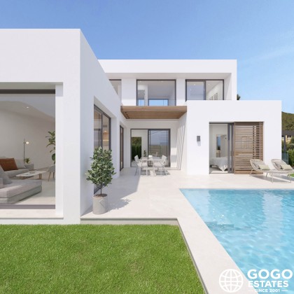 Modern Detached Villas in Alfaz del Pi with Sea Views
