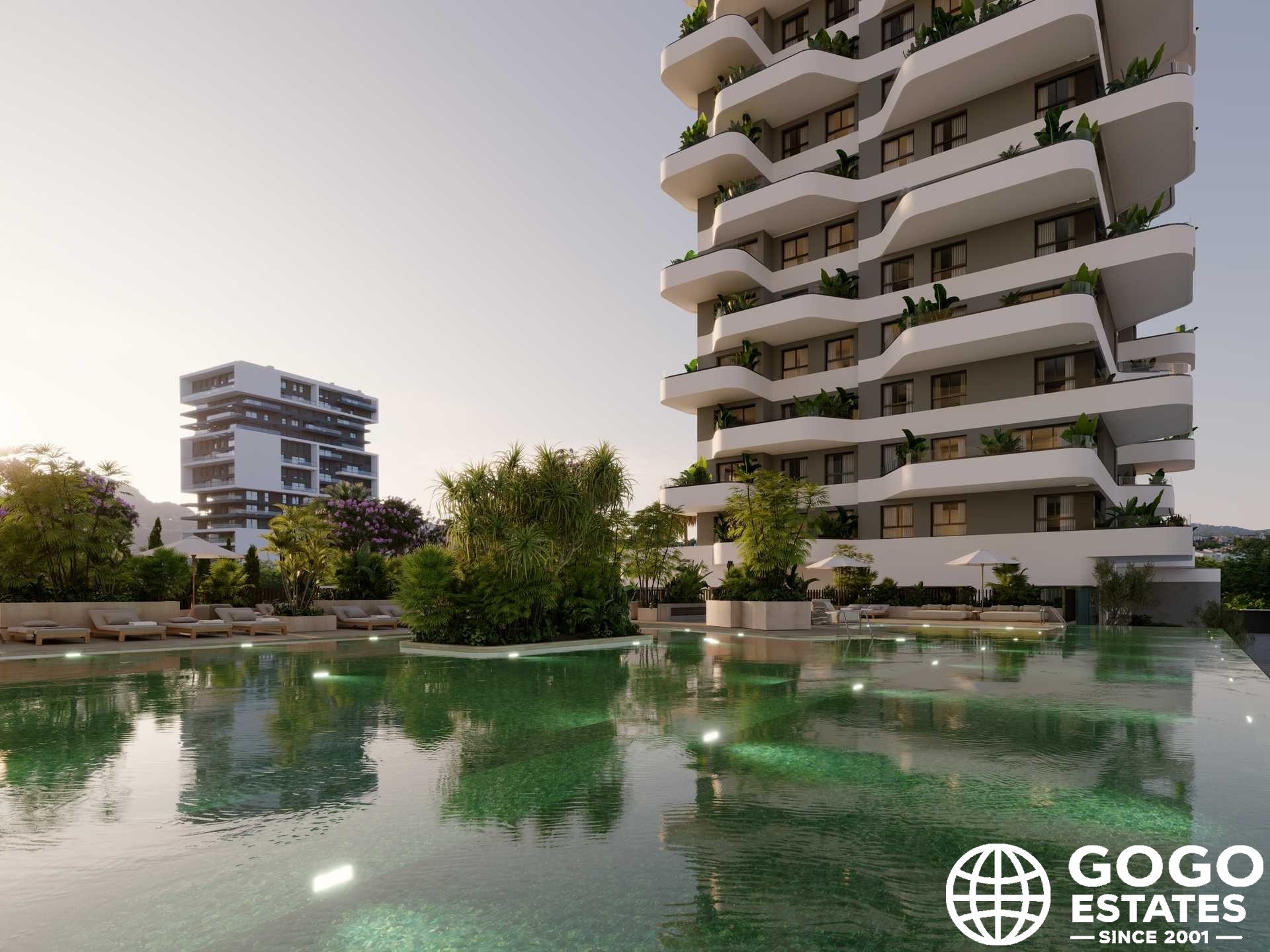 Spacious 3-Bedroom Apartment in Calpe with Sea Views