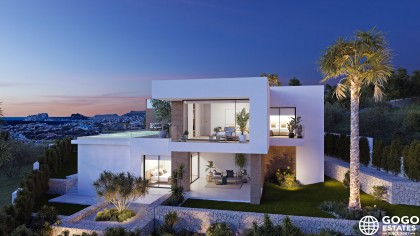Villa de Luxe Nouvelle Construction à Cumbre del Sol avec Vue sur la Mer