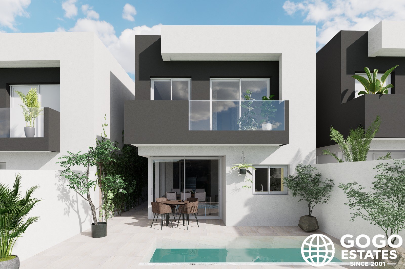 New Build Terraced Homes in Águilas Near the Coast