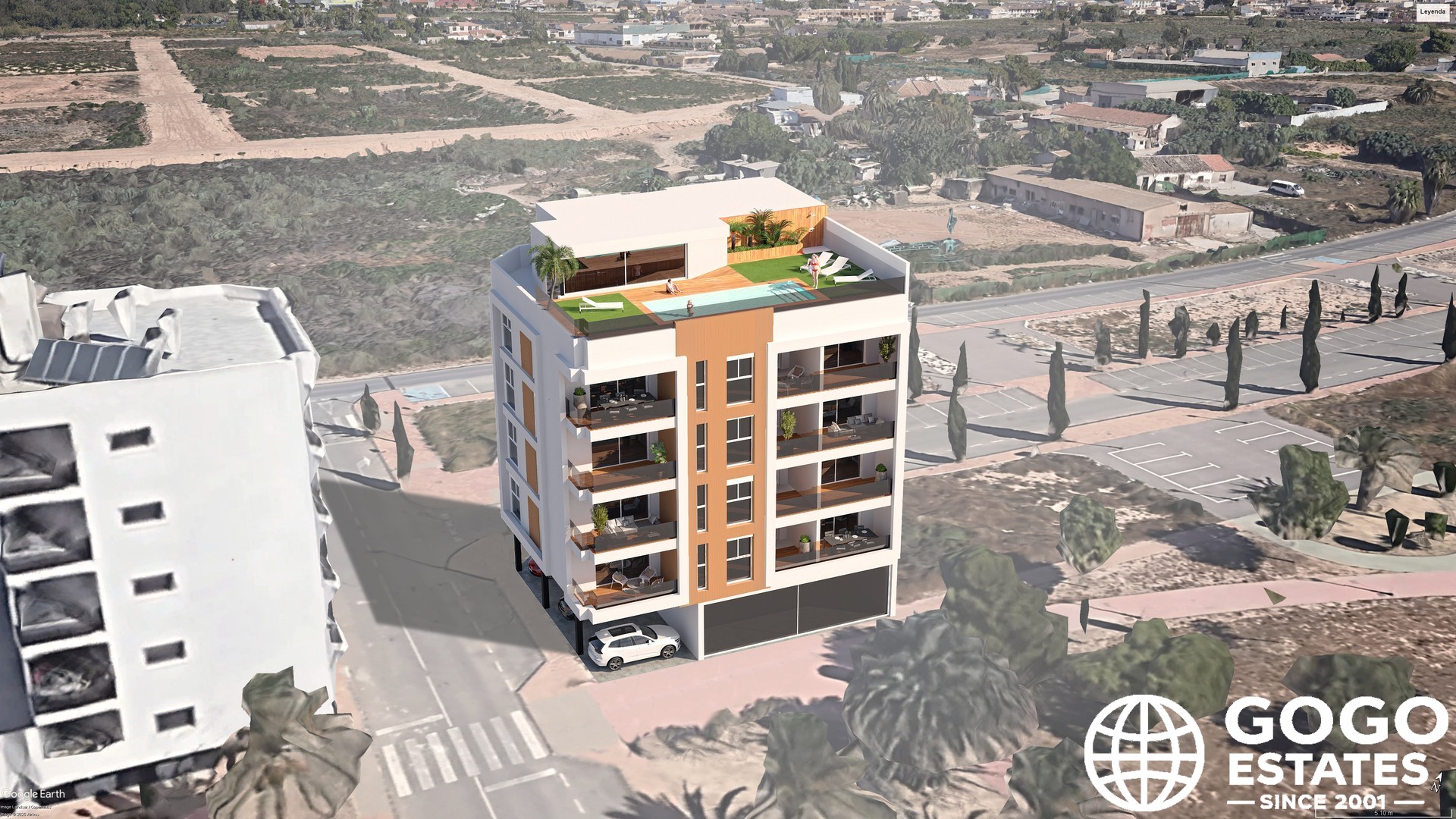 Modern Penthouse in San Pedro del Pinatar Near the Sea