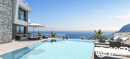 Villas de luxe avec 4 chambres à vendre à Calpe