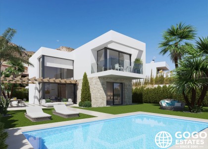 Charmante villa de 3 chambres à vendre à Finestrat avec vue sur la mer