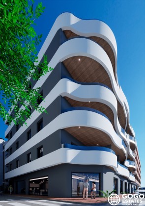 Penthouse moderne à Torrevieja avec vue sur la mer