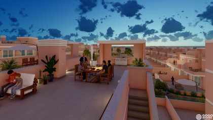 Bungalow alto en venta en Pilar de la Horadada