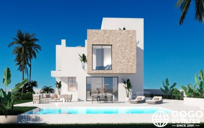 New Build Detached Homes in Finestrat with Sea Views