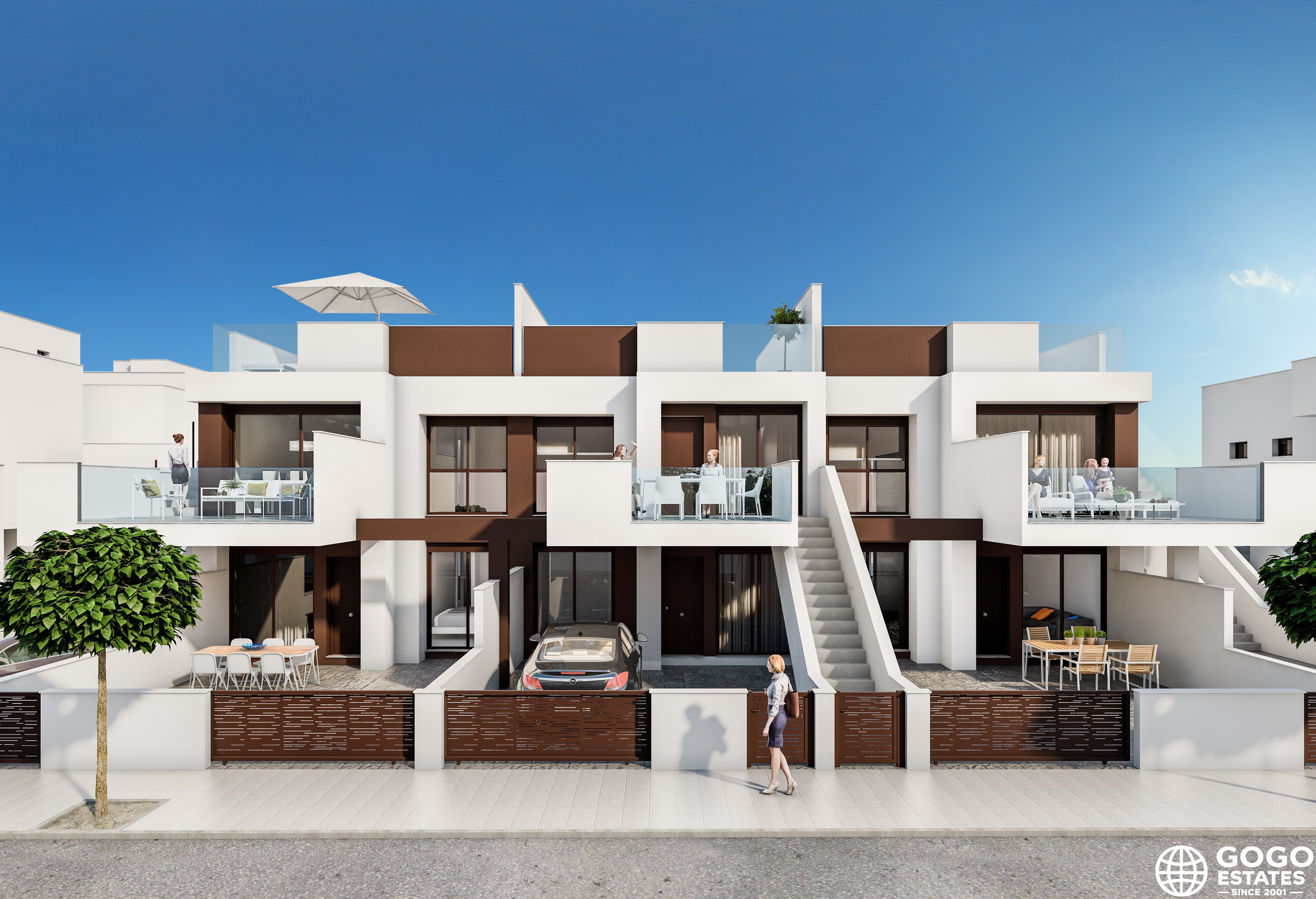 New Build Bungalow in Pilar de la Horadada with Sea Views
