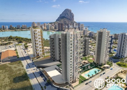 Luxe Penthouse in Calpe met Zeezicht