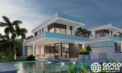 Villa Élégante à Vendre à Finestrat avec Vue sur la Mer