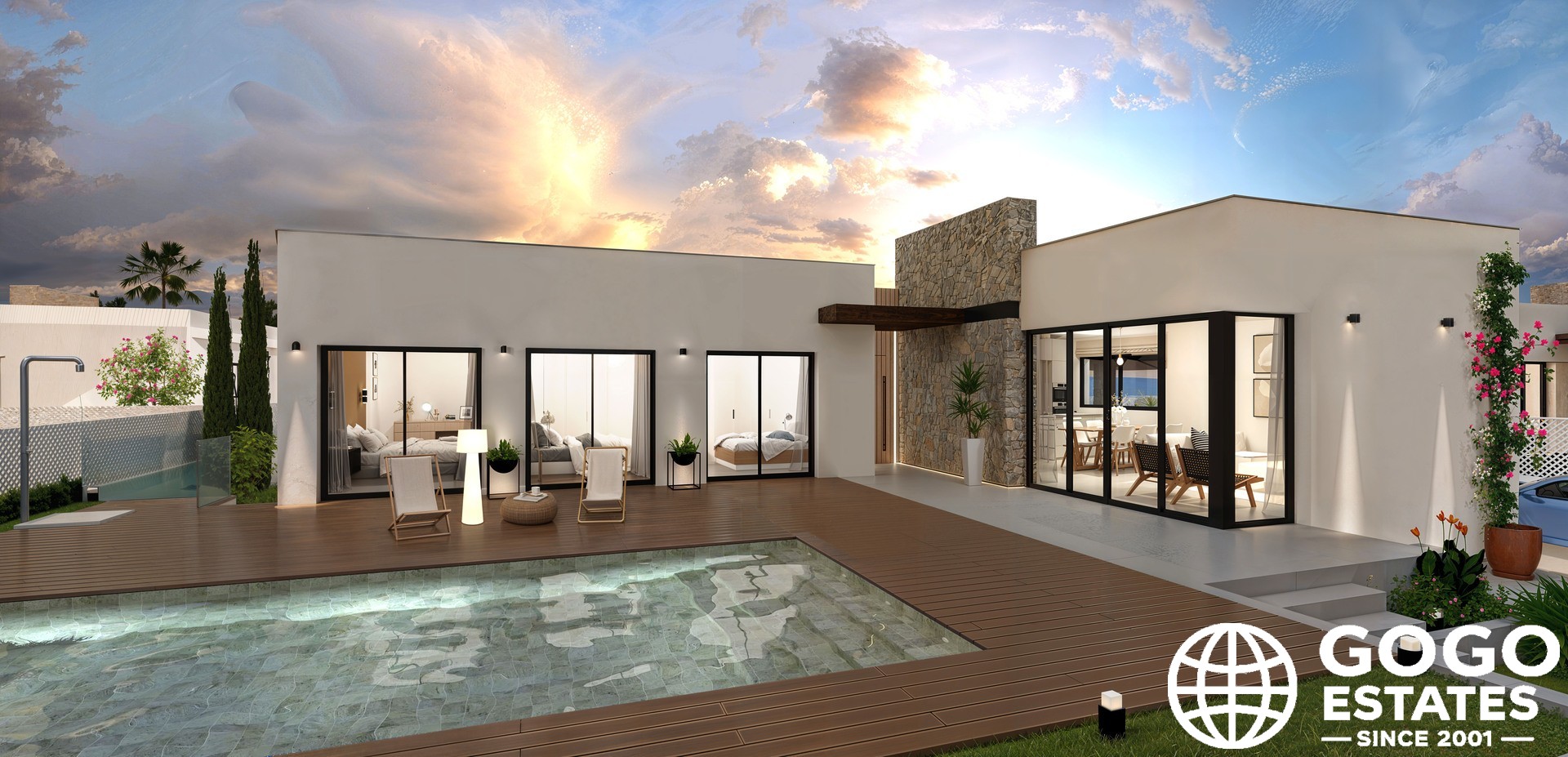 Neue Einfamilienhäuser in Santa Rosalia