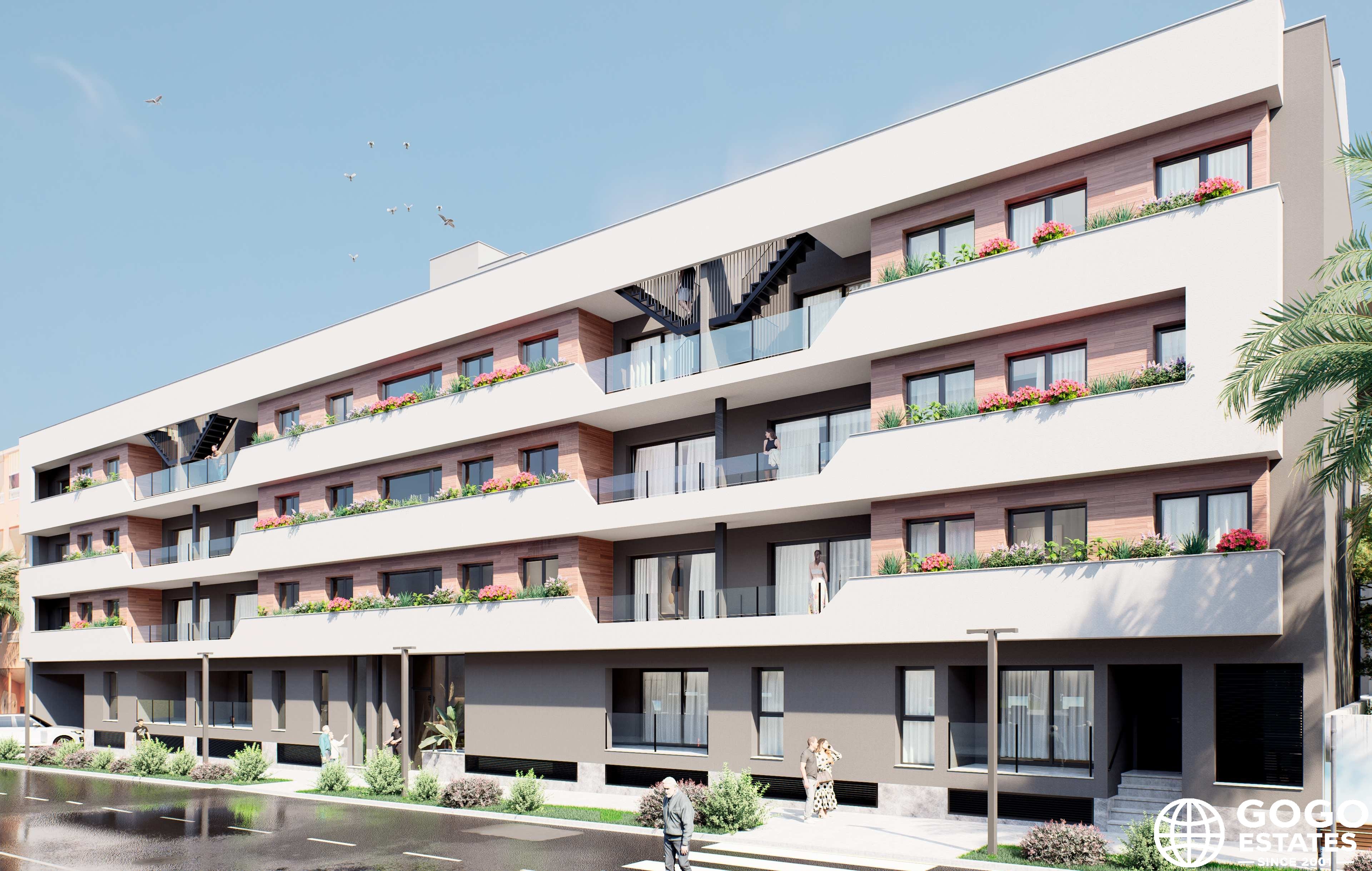 Modernes Apartment in Lo Pagán mit Meernähe