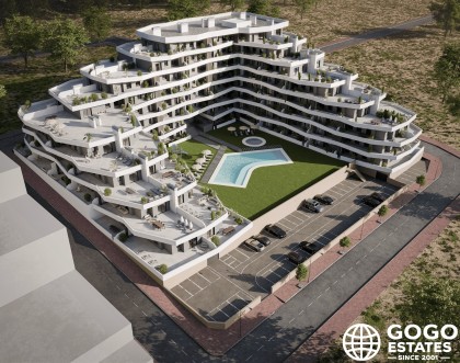 Ruim appartement in San Miguel de Salinas met uitzicht op zee