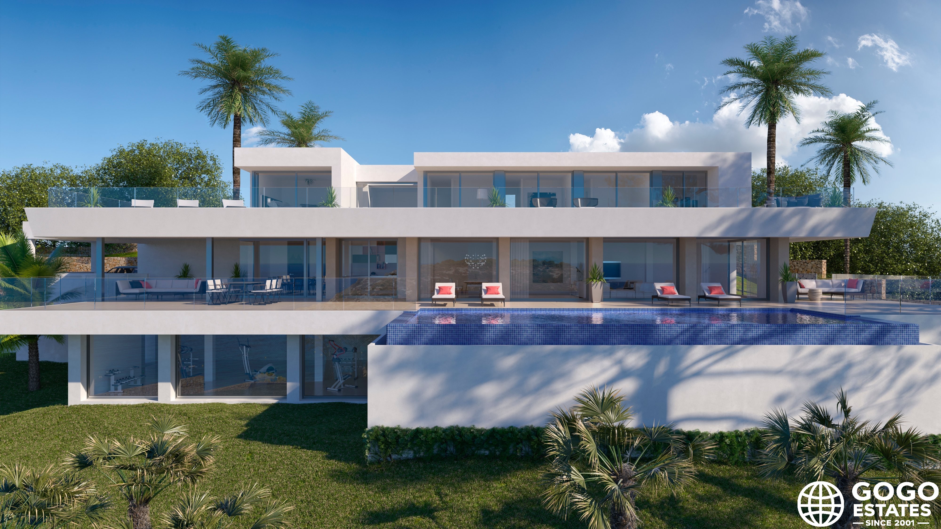 Luxurious New Build Villa in Cumbre del Sol with Sea Views