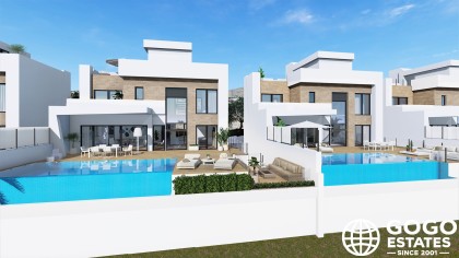 Elegante 4-Zimmer-Villa zum Verkauf in Finestrat mit Meerblick