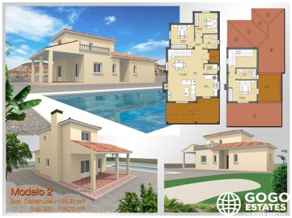 Ruime 3-slaapkamer villa te koop in Huércal-Overa