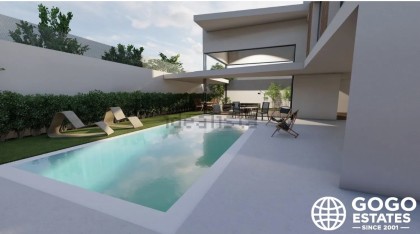 Moderne huizen in Fortuna Costa Calida binnenland