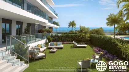 Appartement moderne de 2 chambres à Almerimar avec vue sur la mer