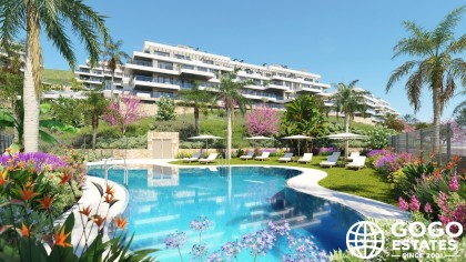 New Build Apartment in La Cala de Mijas with Stunning Views